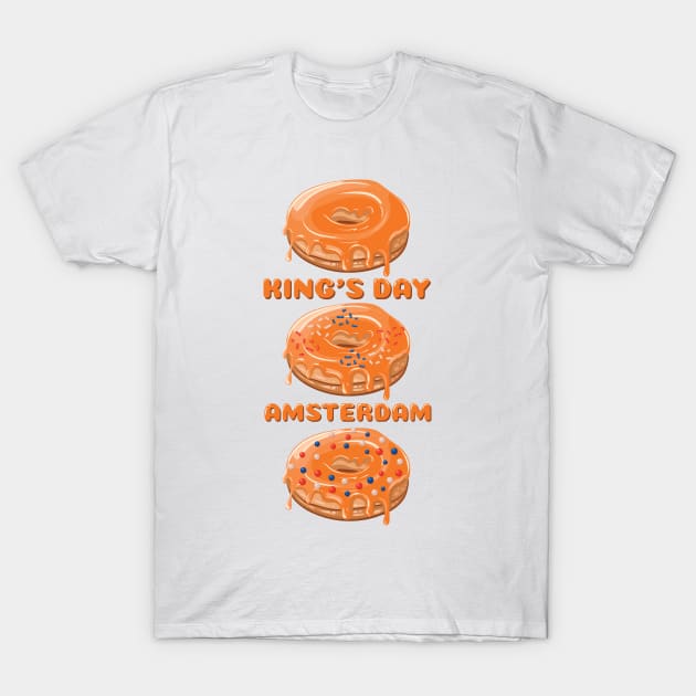 Kings day amsterdam T-Shirt by Catdog